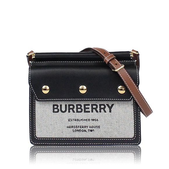 BURBERRY ミニホースフェリー 19 x13 x6cm(幅 x 高さ x マチ)
