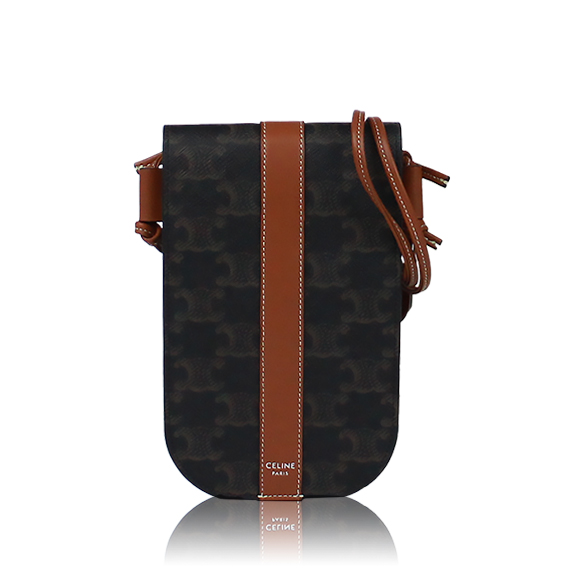 CELINE モバイルポーチ 10 x18 x1cm(幅 x 高さ x マチ)