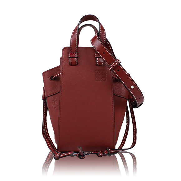 LOEWE ハンモックドローストリングミニ 15 x18 x10cm(幅 x 高さ x マチ)