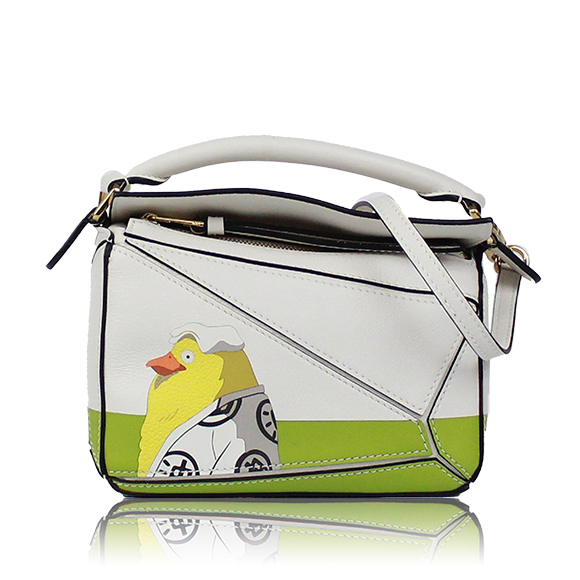 LOEWE パズルバッグミニ 17 x12 x7cm(幅 x 高さ x マチ)