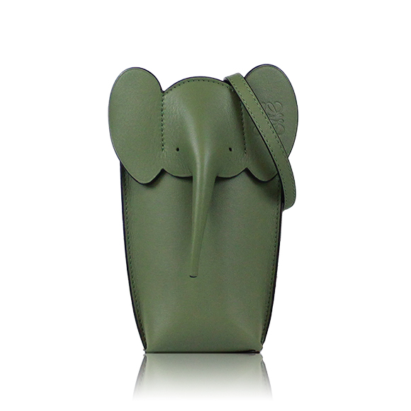 LOEWE エレファントポケット 8 x19 x3cm(幅 x 高さ x マチ)