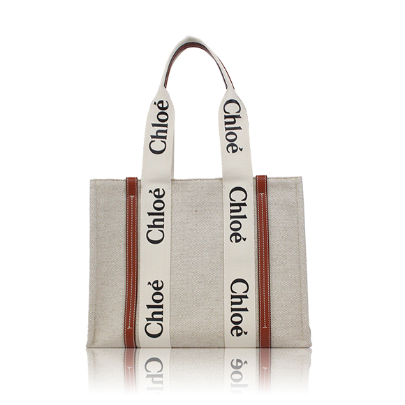 Chloe ウッディミディアムトートバッグ 36 x27 x11cm(幅 x 高さ x マチ)