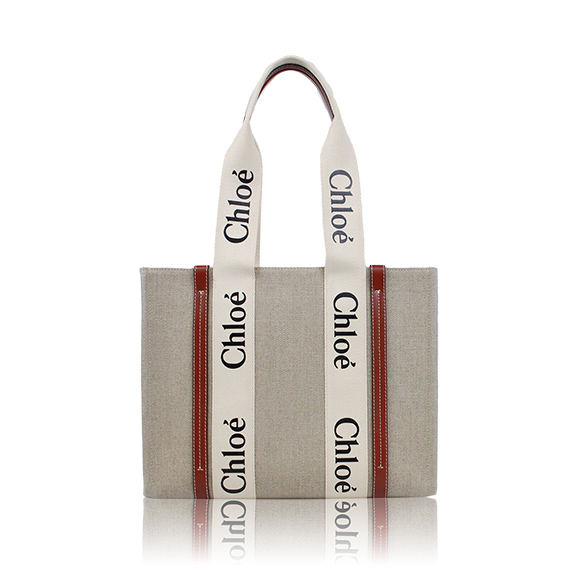 Chloe ウッディミディアムトートバッグ 35 x27 x11cm(幅 x 高さ x マチ)