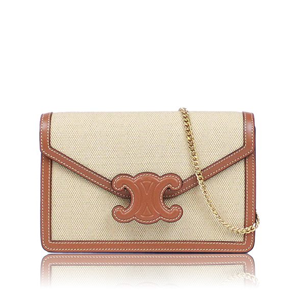 CELINE チェーンウォレット 19&nbsp;x12&nbsp;x4cm(幅&nbsp;x 高さ&nbsp;x マチ)