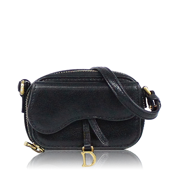 Dior サドルショルダーバッグ 9 x7 x4cm(幅 x 高さ x マチ)