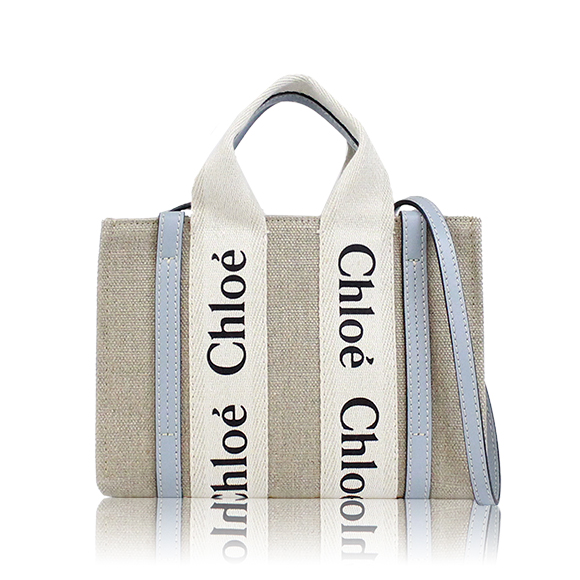 Chloe ウッディミニトートバッグ 20 x14 x6cm(幅 x 高さ x マチ)