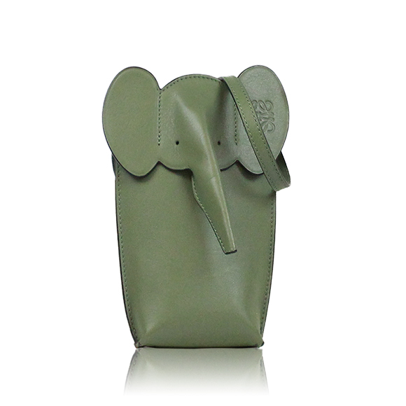 LOEWE エレファントポケット 8 x19 x3cm(幅 x 高さ x マチ)