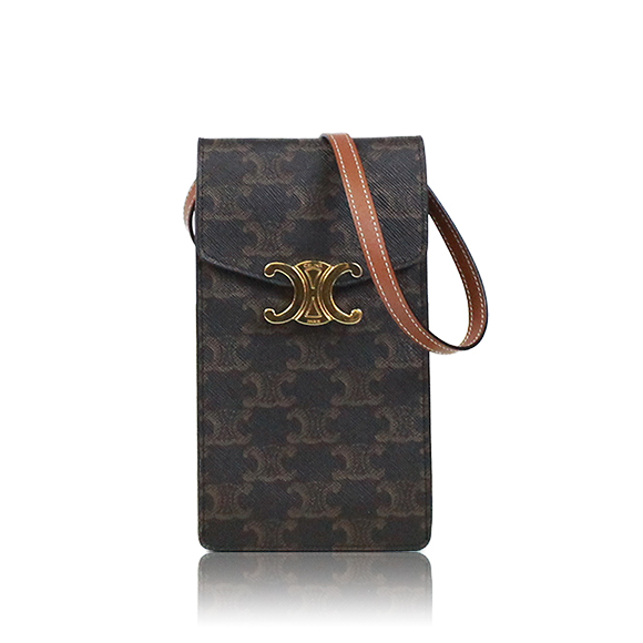 CELINE モバイルポーチ 10 x18 x1cm(幅 x 高さ x マチ)