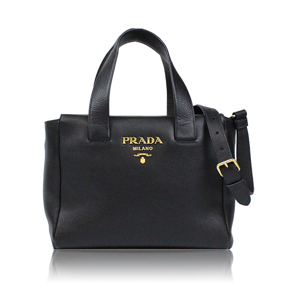 PRADA 2WAYバッグ 24 x18 x11cm(幅 x 高さ x マチ)