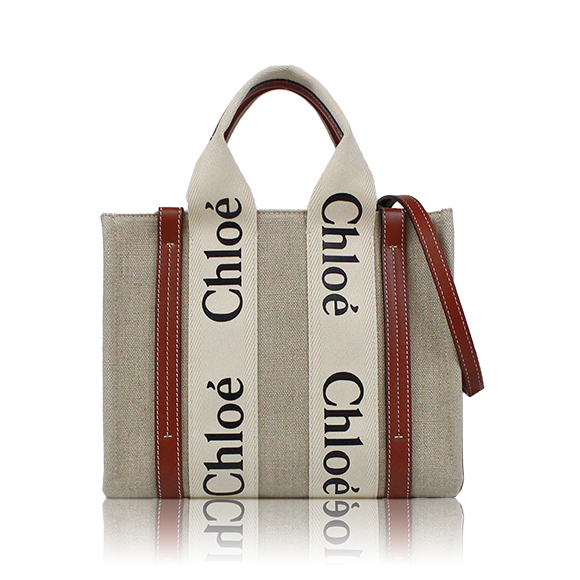 Chloe ウッディスモールトートバッグ 26 x19 x8cm(幅 x 高さ x マチ)