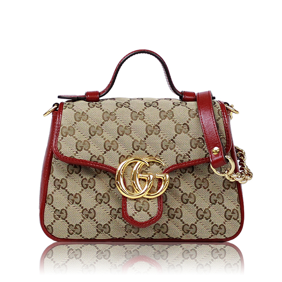 GUCCI GGマーモント 20 x15 x8cm(幅 x 高さ x マチ)