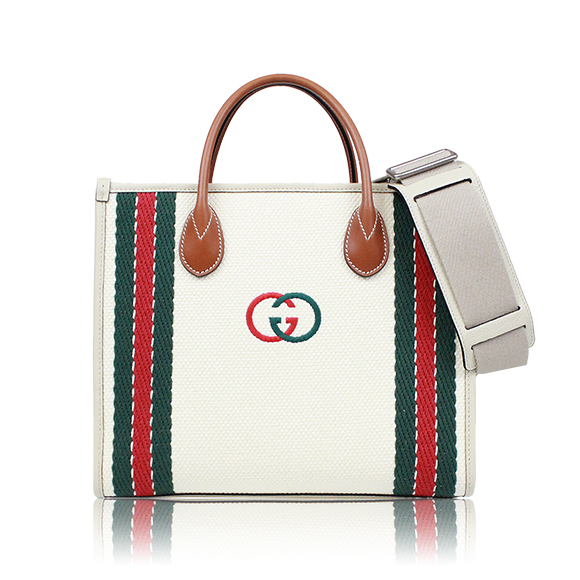 GUCCI インターロッキングGスモールトートバッグ 