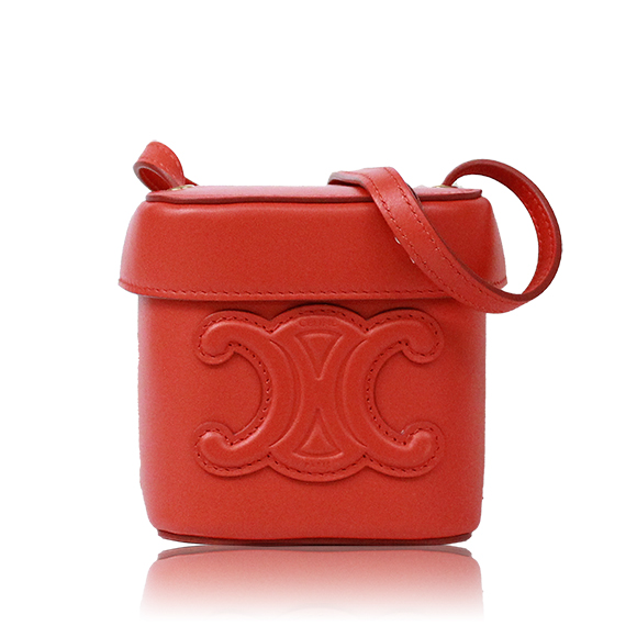 CELINE スモールボックス 10 x10 x10cm(幅 x 高さ x マチ)