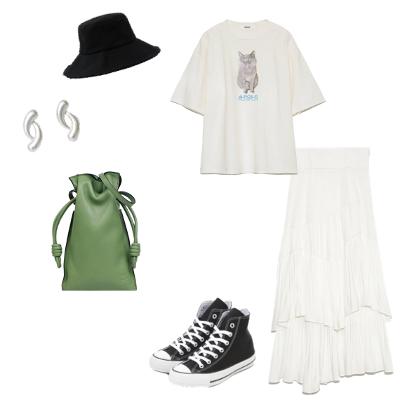 LOEWE（ロエベ）フラメンコポケット | Outfit Of The Day