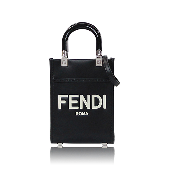 FENDI サンシャインショッパースモール 13&nbsp;x17&nbsp;x5cm(幅&nbsp;x 高さ&nbsp;x マチ)