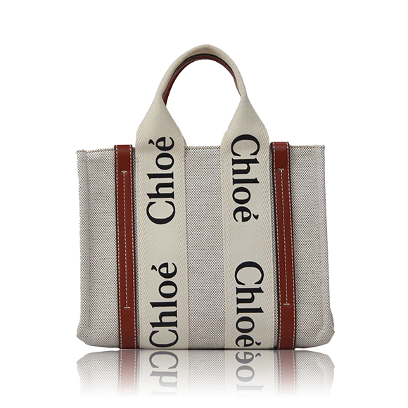 Chloe ウッディスモールトートバッグ 26 x20 x7cm(幅 x 高さ x マチ)