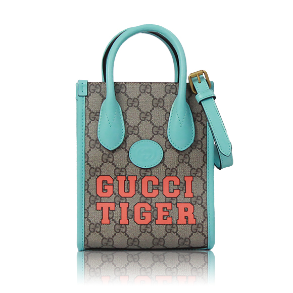 GUCCI（グッチ）インターロッキングGミニトートバッグ　