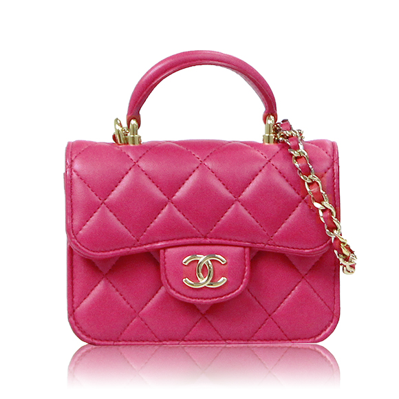 CHANEL チェーンショルダーバッグ 12 x9 x2cm(幅 x 高さ x マチ)