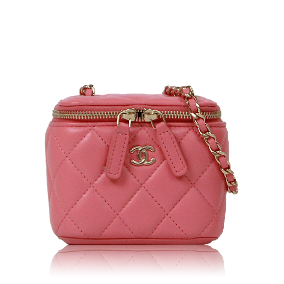 CHANEL ミニヴァニティショルダーバッグ 
