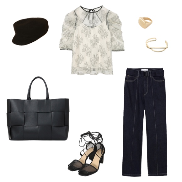 ラージアルコトートバッグ