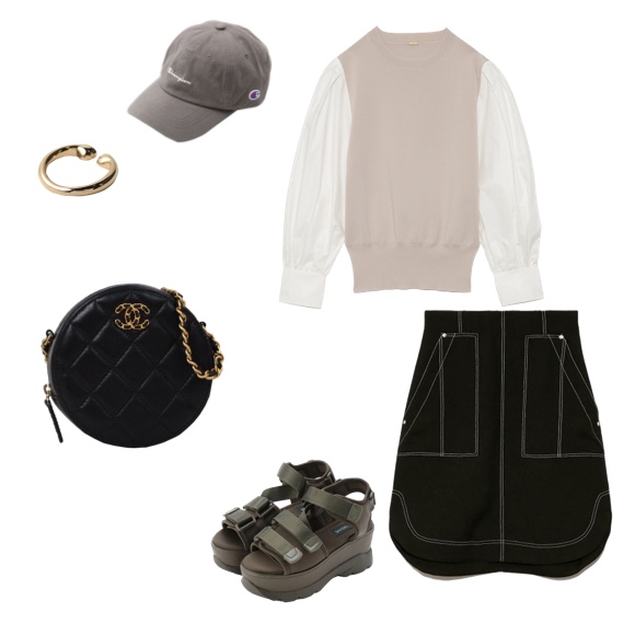 チェーンショルダーバッグ