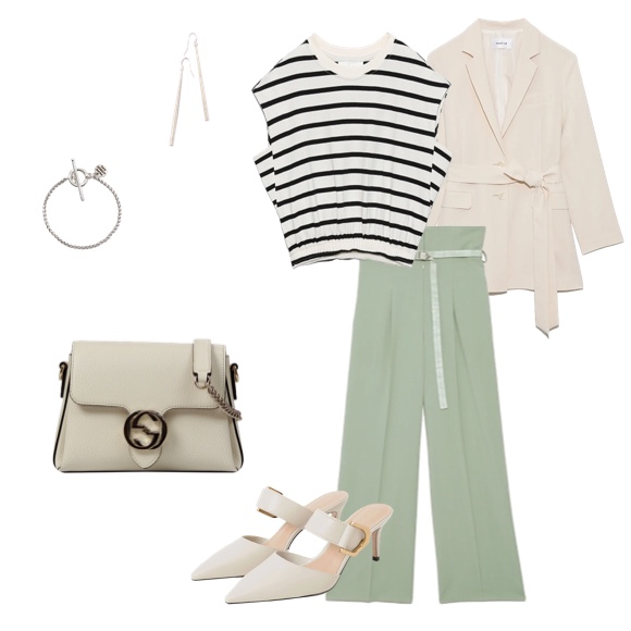 インターロッキングGチェーンショルダーバッグ