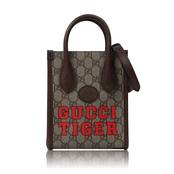 GUCCI（グッチ）インターロッキングG ミニ トートバッグ
