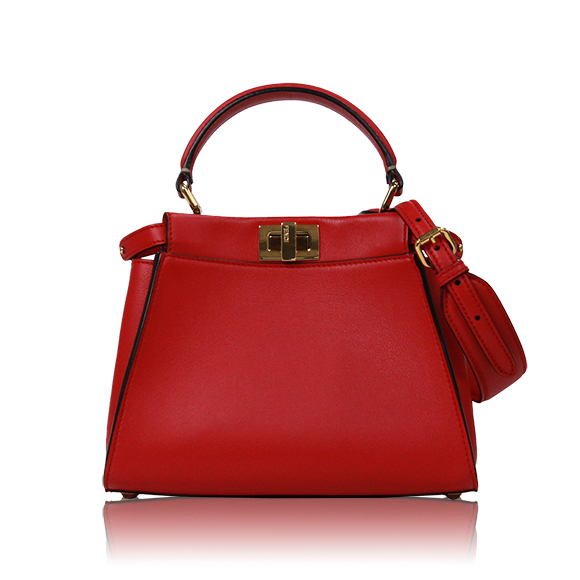 FENDI ミニピーカブー 24&nbsp;x18&nbsp;x11cm(幅&nbsp;x 高さ&nbsp;x マチ)