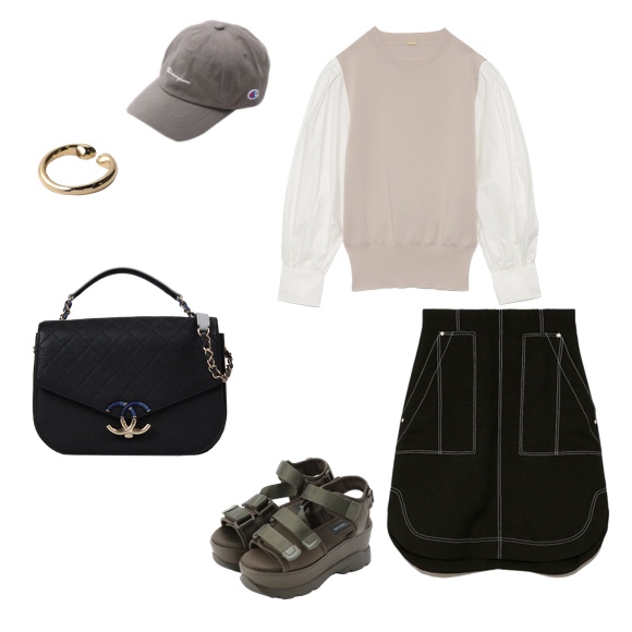 チェーンショルダーバッグ