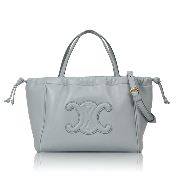 CELINE スモールカバドローストリングキュイルトリオンフ 