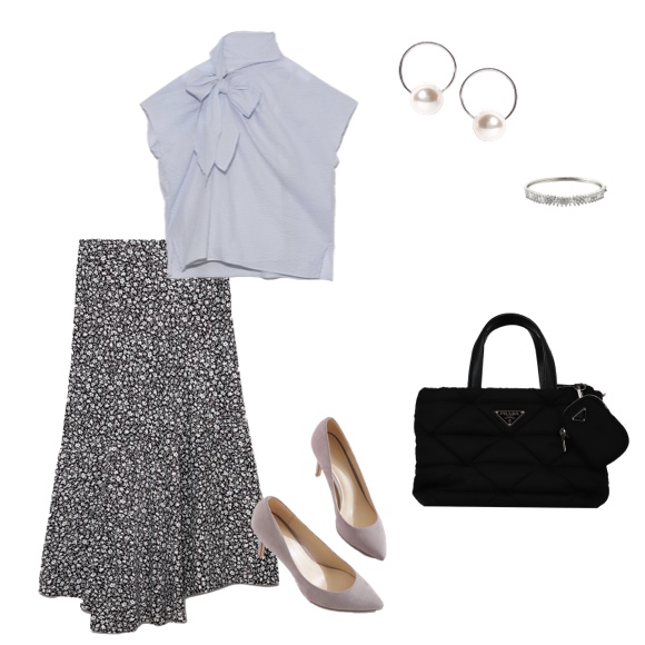 パデッドRe-Nylonトートバッグ