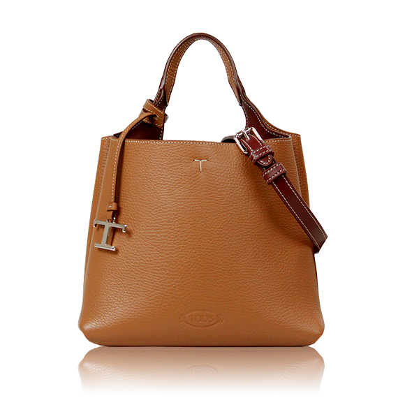 TOD’S レザーバッグミニ 22&nbsp;x19&nbsp;x13cm(幅&nbsp;x 高さ&nbsp;x マチ)