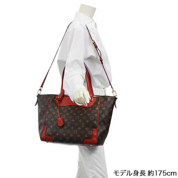 LOUIS VUITTON◇エストレーラMM_モノグラム_BRW/PVC/BRW