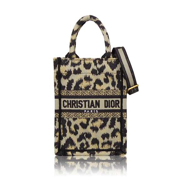 Dior ブックトートミニフォンバッグ 13 x18 x7cm(幅 x 高さ x マチ)