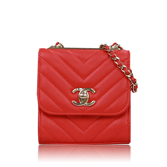 CHANEL チェーンショルダーバッグ 11 x11 x4cm(幅 x 高さ x マチ)