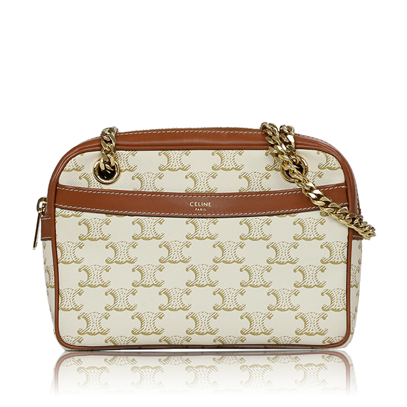 CELINE スモールパタパン 20 x14 x5cm(幅 x 高さ x マチ)