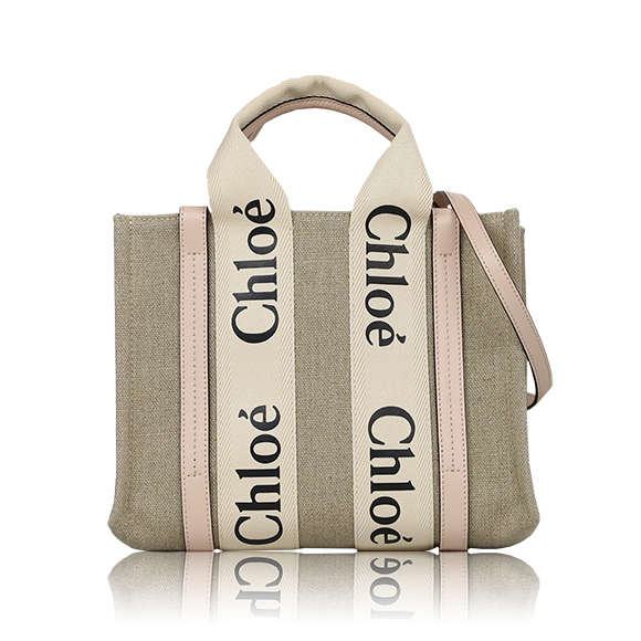 Chloe ウッディスモールトートバッグ 