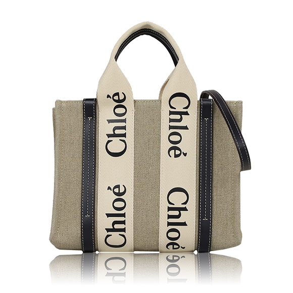 Chloe ウッディスモールトートバッグ 27 x20 x7cm(幅 x 高さ x マチ)