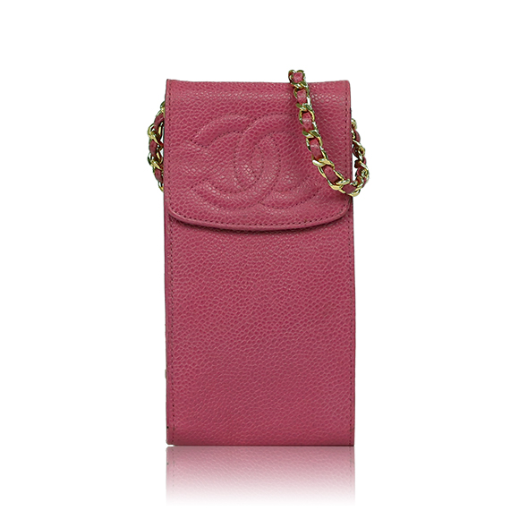 CHANEL チェーンショルダーバッグ 8&nbsp;x17&nbsp;x1cm(幅&nbsp;x 高さ&nbsp;x マチ)