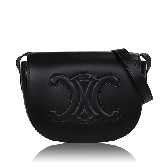 CELINE フォルコキュイルトリオンフ 18 x14 x7cm(幅 x 高さ x マチ)