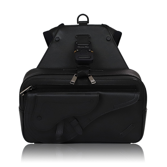 Dior サドルバックパック 27&nbsp;x16&nbsp;x8cm(幅&nbsp;x 高さ&nbsp;x マチ)