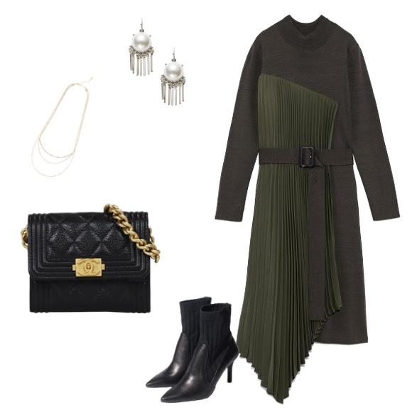 ボーイシャネルチェーンショルダーバッグ