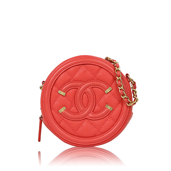 CHANEL チェーンショルダーバッグ 12 x12 x5cm(幅 x 高さ x マチ)