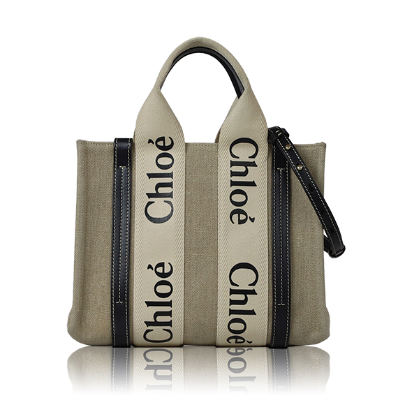 Chloe ウッディスモールトートバッグ 