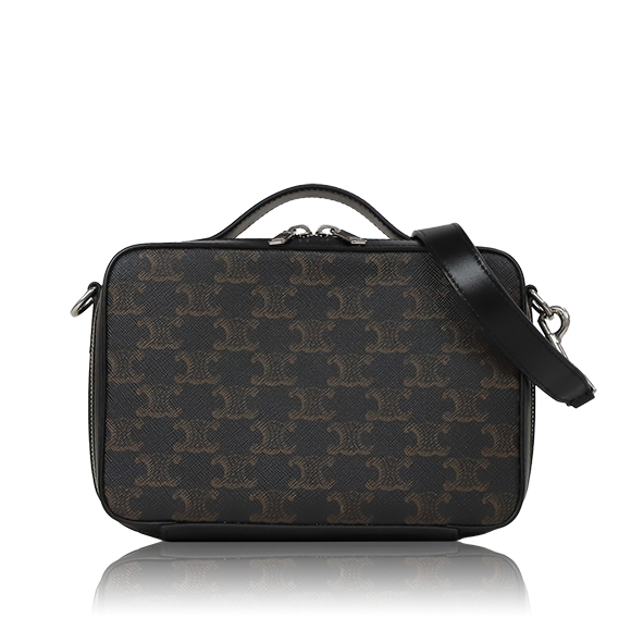 CELINE メッセンジャーボックス 21 x14 x7cm(幅 x 高さ x マチ)