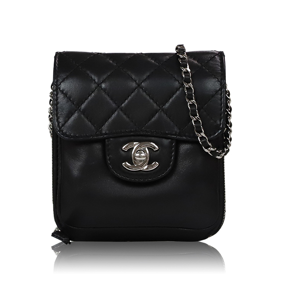 CHANEL チェーンショルダーバッグ 13 x15 x2cm(幅 x 高さ x マチ)