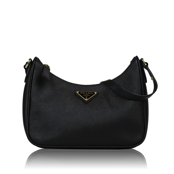 PRADA サフィアーノレザーミニバッグ 22&nbsp;x16&nbsp;x6cm(幅&nbsp;x 高さ&nbsp;x マチ)