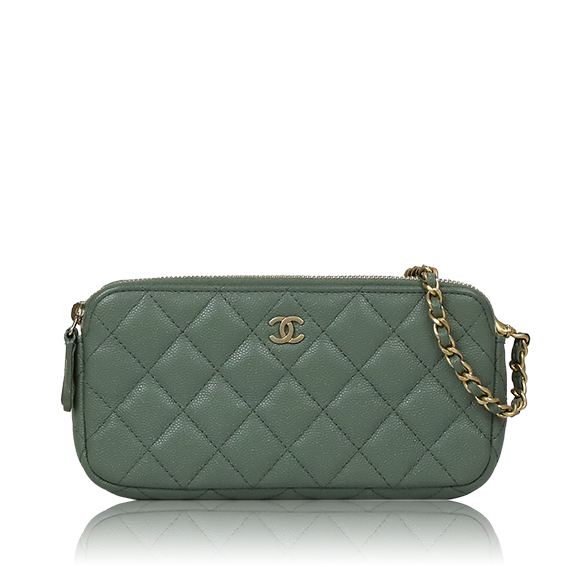CHANEL チェーンウォレット 18 x9 x3cm(幅 x 高さ x マチ)