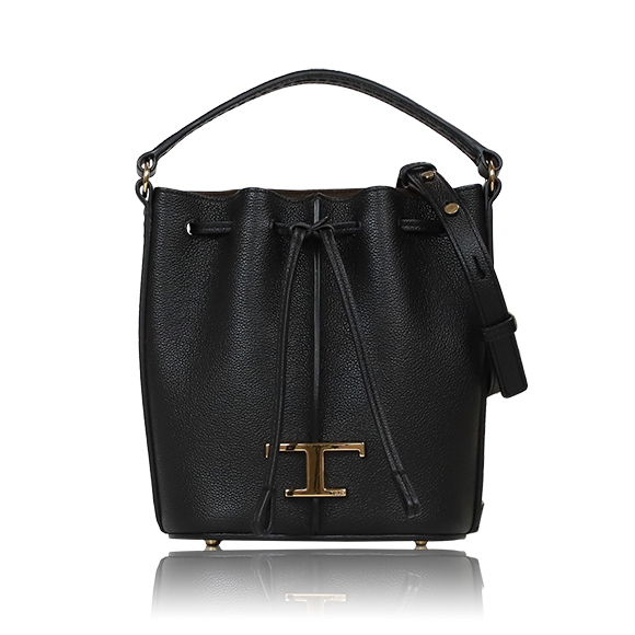 TOD’S（トッズ）Tタイムレスレザーバケットバッグマイクロ