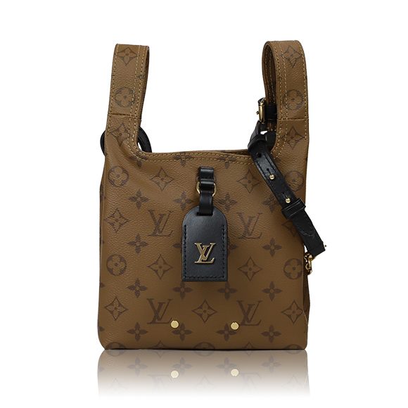 LOUIS VUITTON アトランティスBB 18&nbsp;x18&nbsp;x7cm(幅&nbsp;x 高さ&nbsp;x マチ)